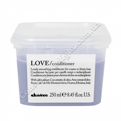 Кондиционер для разглаживания завитка Davines Love Lovely Smoothing Conditioner 250 ml