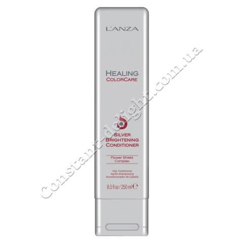 Кондиционер для устранения желтизны волос L'anza Healing ColorCare Silver Brightening Conditioner 250 ml