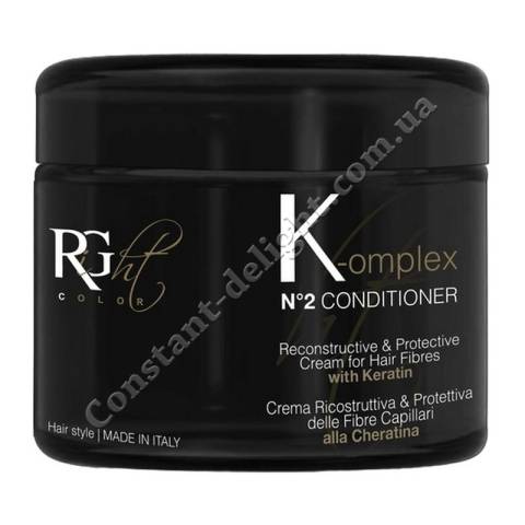 Кондиціонер для відновлення та захисту волосся з кератином Right Color K-Omplex №2 Reconstructive & Protective Conditioner 500 ml