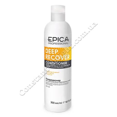 Кондиціонер для відновлення пошкодженого волосся з маслом солодкого мигдалю Epica Professional Deep Recover Conditioner 300 ml