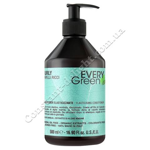 Кондиционер эластичный для кучерявых волос Dikson Every Green Curly Hair Elasticising Conditioner 500 ml