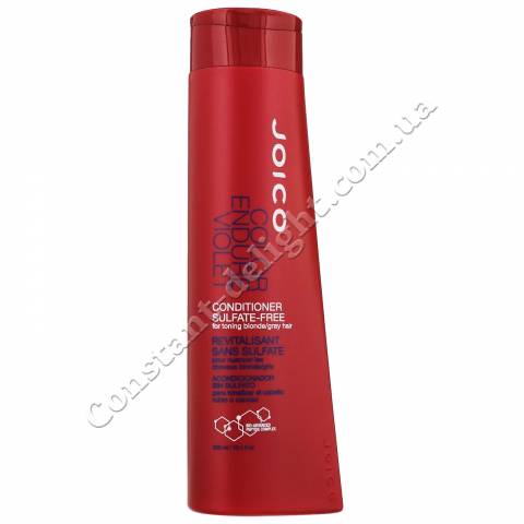 Кондиционер фиолетовый для осветленных, седых волос без сульфатов Joico Color endure violet shampoo 300 ml