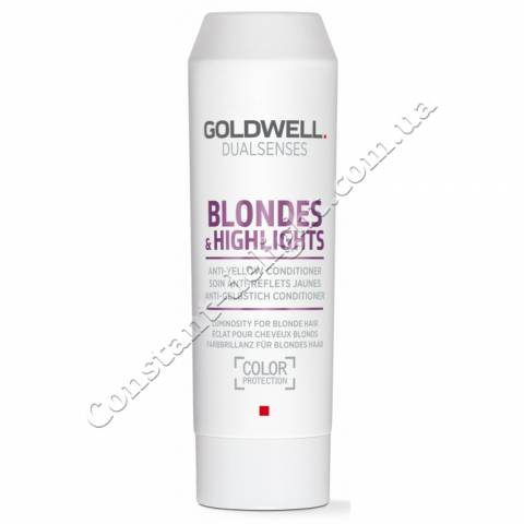 Кондиционер против желтизны для осветленных волос Goldwell Dualsenses Blondes&Highlights Anti-Yellow Conditioner 200 ml