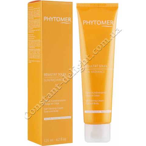 Крем-автозагар для обличчя і тіла Phytomer Sun Radiance Self-Tanning Cream Face and Body 125 ml