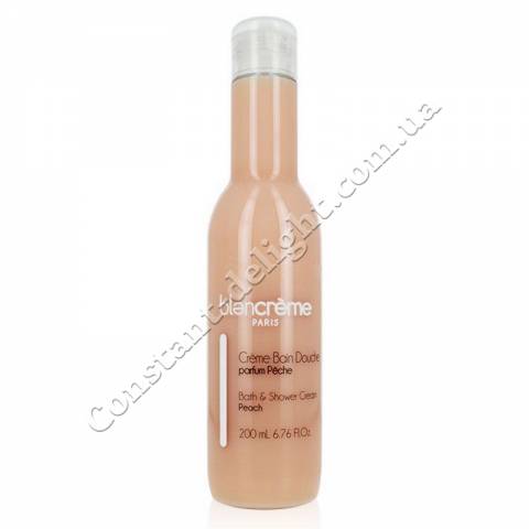 Крем-гель для душа и ванны Персик Blancrème Bath & Shower Cream Peach 200 ml