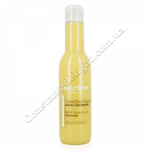 Крем-гель для душу і ванни Жимолость Blancrème Bath & Shower Cream Honeysuckle 200 ml