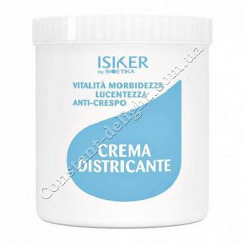 Крем-маска для разглаживания вьющихся волос Bioetika Isiker Anti-Crespo Crema Districante 1000 ml
