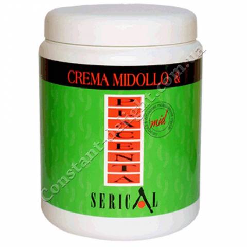 Крем-маска для волосся з витяжкою з бамбука і плаценти пшениці Echosline Pettenon Serical 1000 ml