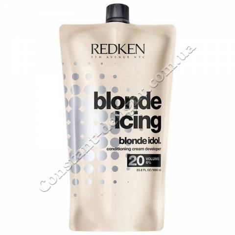 Крем-проявитель Redken Blonde Idol Conditioner Cream Developer 6% 1000 ml