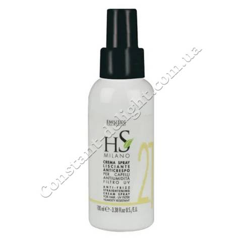 Крем-спрей для разглаживания волос Dikson HS Milano Emmedi 21 Anti-Frizz Straightening Cream Spray 100 ml