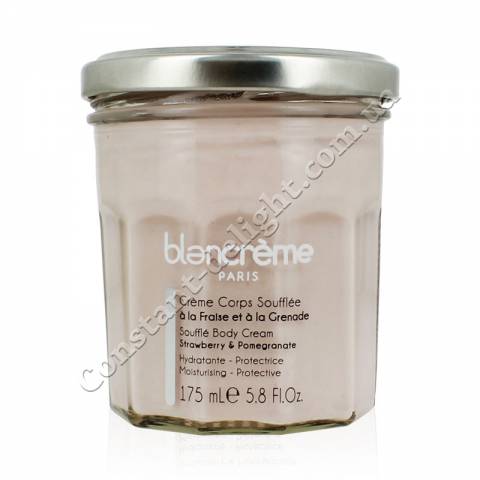 Крем-суфле для тіла Полуниця і Гранат Blancrème Souffle Body Cream Strawberry & Pomegranate 175 ml