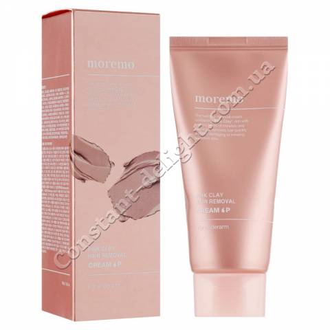 Крем для депиляции с розовой глиной Moremo Pink Clay Hair Removal Cream P 100 ml