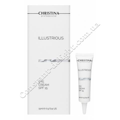 Крем для шкіри навколо очей Christina Illustrious Eye Cream SPF 15, 15 ml
