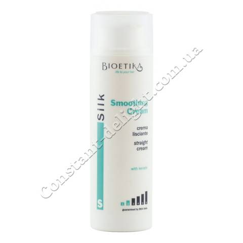 Крем для розгладження волосся з кератином Bioetika Silk Smoothing Cream 150 ml