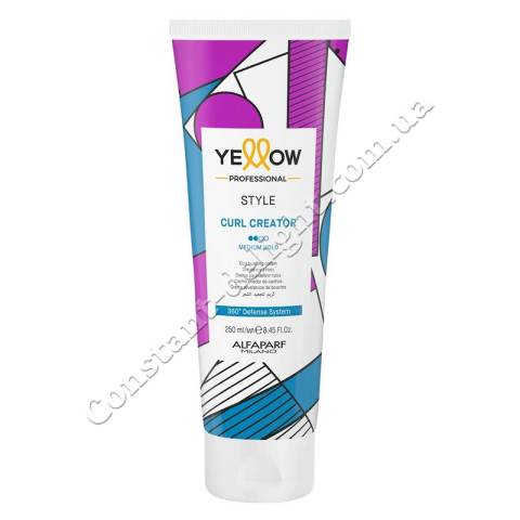 Крем для создания локонов средней фиксации Yellow Style Curl Creator Medium Hold 250 ml