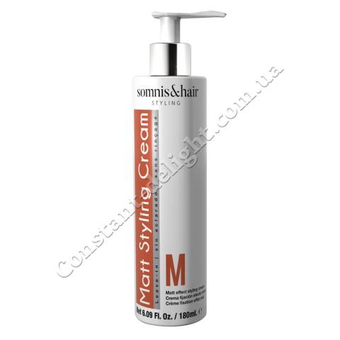 Крем для кладки волосся з матовим ефектом Somnis & Hair Styling M Matt Styling Cream 180 ml