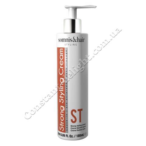 Крем для укладки волос сильной фиксации Somnis & Hair Styling ST Strong Styling Cream 180 ml