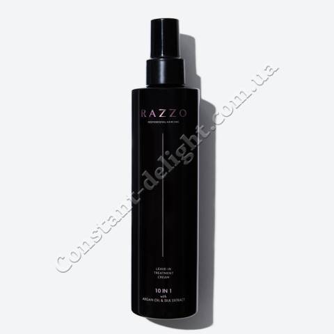 Крем для волосся 10 в 1 Razzo Leave in Treatment Cream 10 in 1 with Argan Oil & Keratin 250 ml