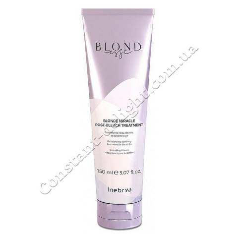 Крем для волосся Догляд та лікування після освітлення волосся Inebrya Blondesse Blonde Miracle Post-Bleach Treatment 150 ml