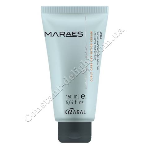Крем для вьющихся волос с киноа и экстрактом золота Kaaral Maraes Vegan Curly Care Definition Cream 150 ml