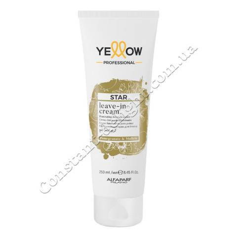 Крем несмываемый для блеска волос Yellow Star Leave-In Cream 250 ml