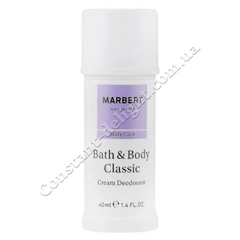Кремовий дезодорант Marbert Bath & Body Classic Cream Deodorant 40 ml