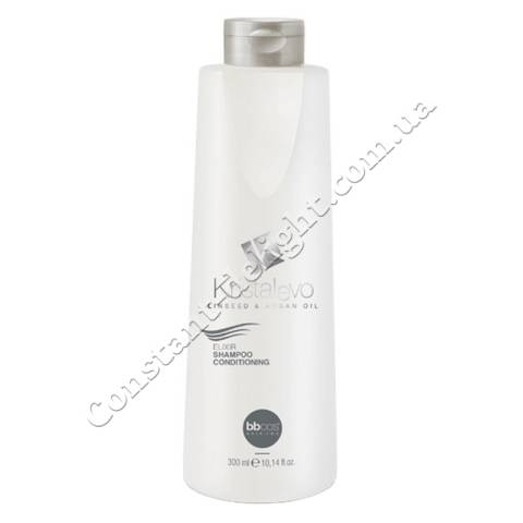 Шампунь-кондиционер для восстановления волос BBcos Kristal Evo Elixir Shampoo Conditioner 300 ml