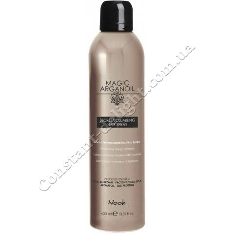 Лак для обсягу Nook Magic Arganoil Secret Volumizing Hair Spray 400 ml