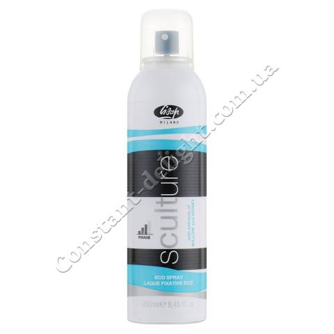 Лак для волос без газа сильной фиксации Lisap Sculture Eco Spray 250 ml