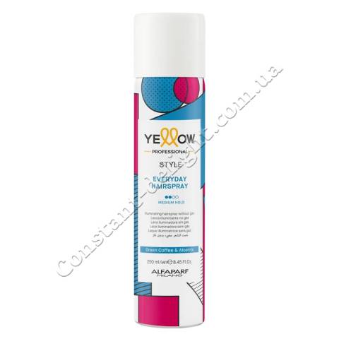 Yellow Style Everyday Hairspray Medium Hold Лак для волос без газа средней фиксации 250 ml
