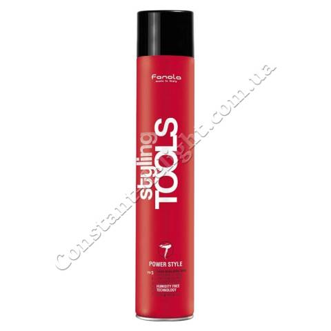 Лак для волос экстрасильной фиксации Fanola Styling Tools Power Style Lacquer Spray Extra Strong 750 ml