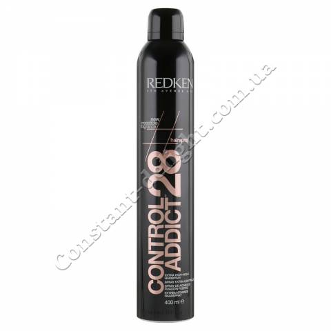 Лак для волосся екстрасильної фіксації Redken Control Addict 28 Extra High Hold Hairspray 400 ml