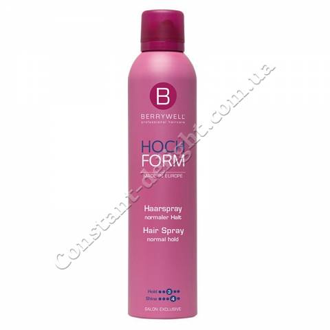 Лак для волосся нормальної фіксації Berrywell Hair Spray Normal 301 ml
