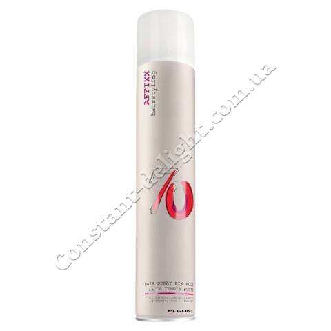 Лак для волосся сильної фіксації Elgon Affixx 70 Hair Spray Fix Hold 500 ml