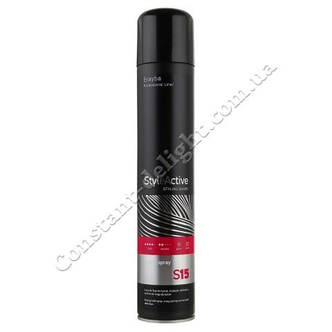 Лак для волосся сильної фіксації Erayba StyleActive S15 Extreme Spray 500 ml
