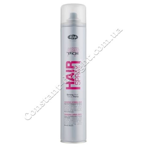Лак для волосся сильної фіксації Lisap High Tech Hair Spray Strong 500 ml