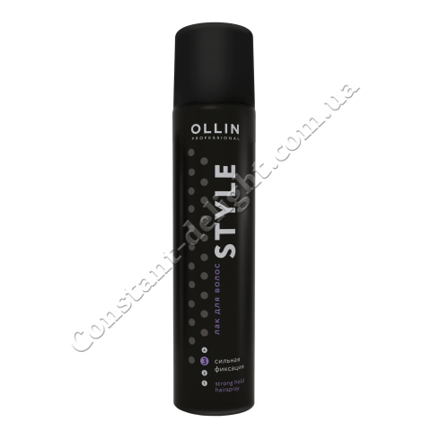 Лак для волос сильной фиксации Ollin Professional 500 ml