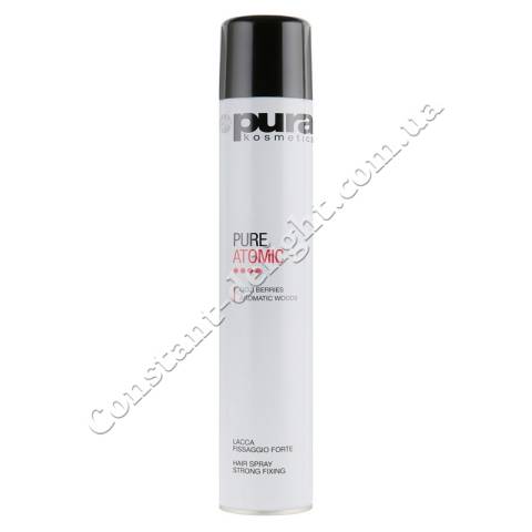 Лак для волосся сильної фіксації Pura Kosmetica Pure Atomic Hair Spray 500 ml