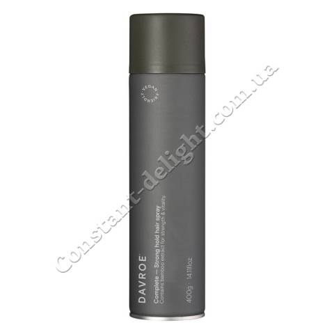 Лак для волосся сильної фіксації з бамбуковим екстрактом Davroe Complete Aerosol Hair Spray 400 ml