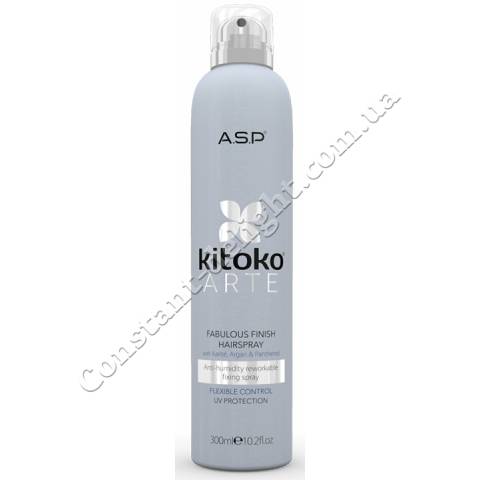 Лак для волосся середньої фіксації Affinage Kitoko ARTE Fabulous Finish Hairspray 300 ml