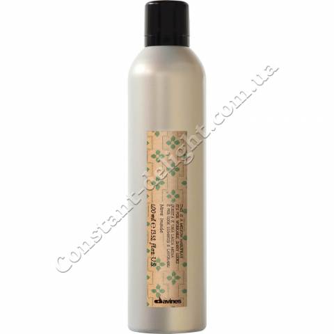 Лак средней фиксации для эластичного глянцевого стайлинга Davines More Inside Medium Hold Hairspray 400 ml