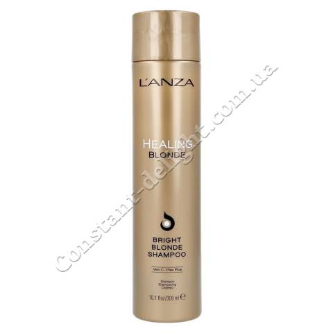 Целебный шампунь для натуральных и обесцвеченных светлых волос L'anza Healing Blonde Bright Blonde Shampoo 300 ml