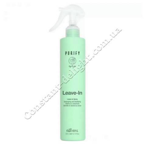 Интенсивно-восстанавливающий спрей для волос Kaaral Purify Restructure Leave-In Spray 300 ml