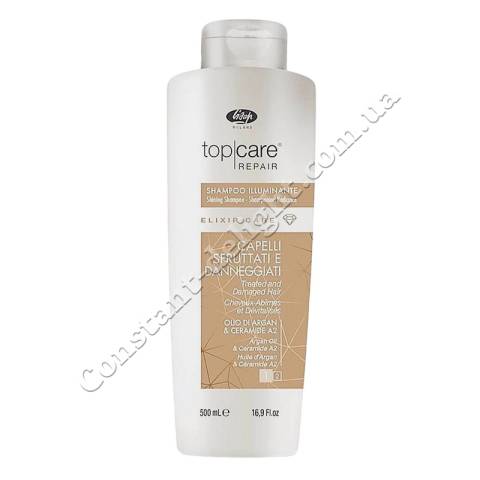 Шампунь для блеска волос Lisap Elixir Care Shining Shampoo 500 ml
