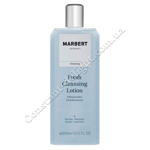 Лосьйон для нормальної та комбінованої шкіри обличчя Marbert Fresh Cleansing Lotion Refreshing Facial Toner 400 ml