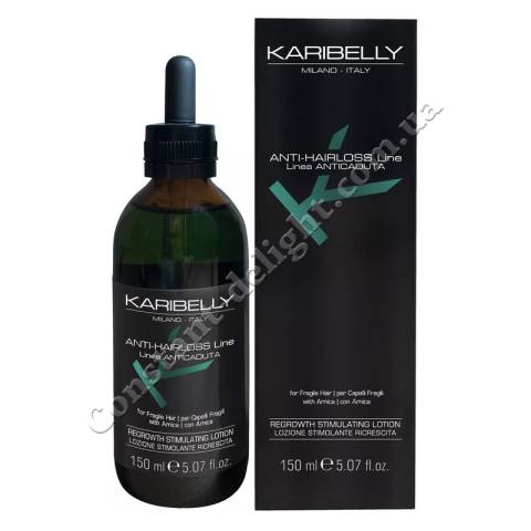 Лосьйон для стимуляції росту волосся Karibelly Anti-Hairloss Regrowth Stimulating Lotion 150 ml