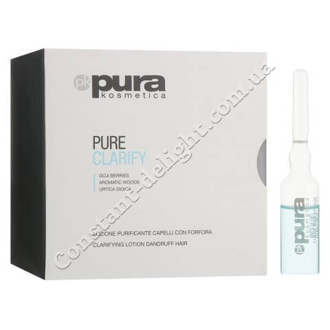 Лосьон против перхоти Pura Kosmetica Pure Clarify Lotion 12x6 ml
