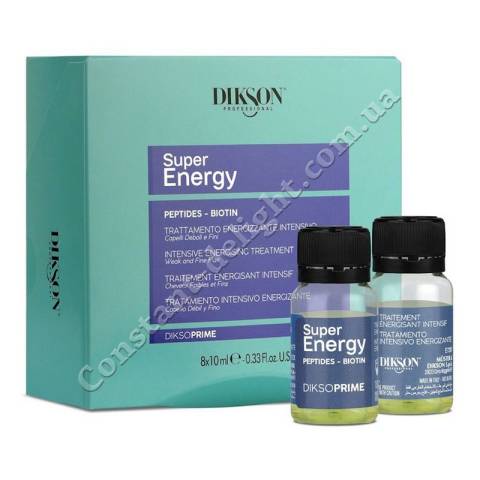 Лосьон против выпадения волос Dikson Dikso Prime Super Energy Peptides-Biotin 8x10 ml