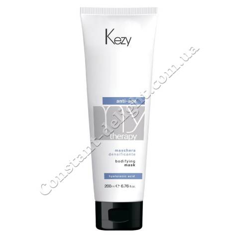 Маска для додання густоти стоншеним волоссю з гіалуроновою кислотою Kezy MyTherapy Anti-Age Hyaluronic Acid Bodifying Mask 200 ml