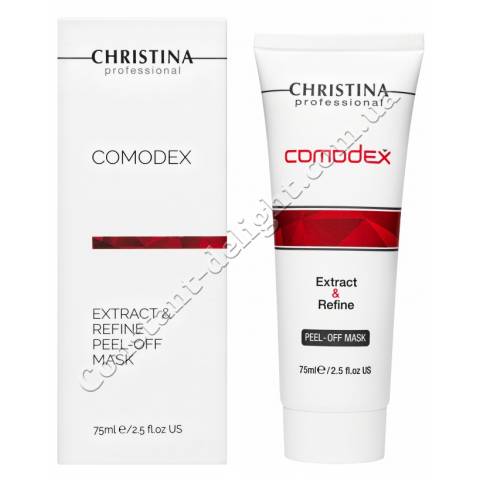 Маска-плівка для обличчя від чорних крапок Christina Comodex Extract & Refine Peel-off Mask 75 ml